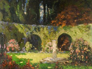 En un Jardín del Viejo Mundo de Thomas Edwin Mostyn